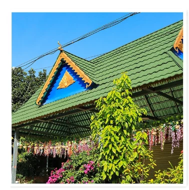 Smart Factory Of Stone Coated Metal Roofing Tiles in China best